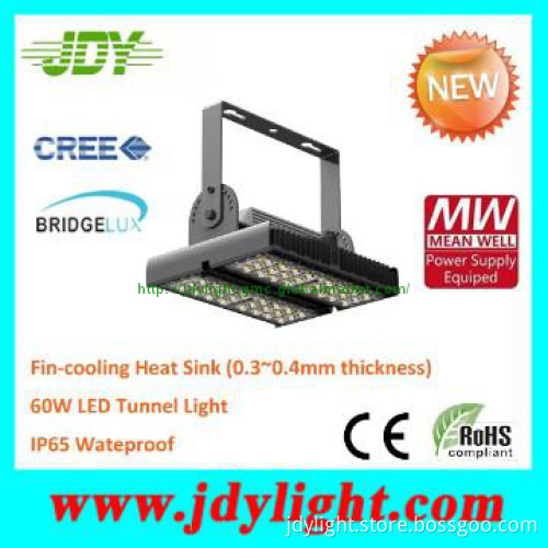 2013 New COB IP65 LED Tunnel Light 60 watt for GYM CE RoHS